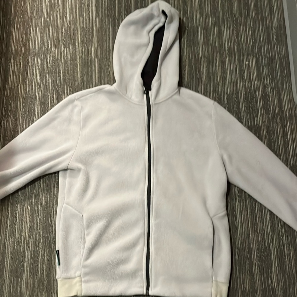 Rossignol Polartec zipped fleeced hoodie sweatshirt